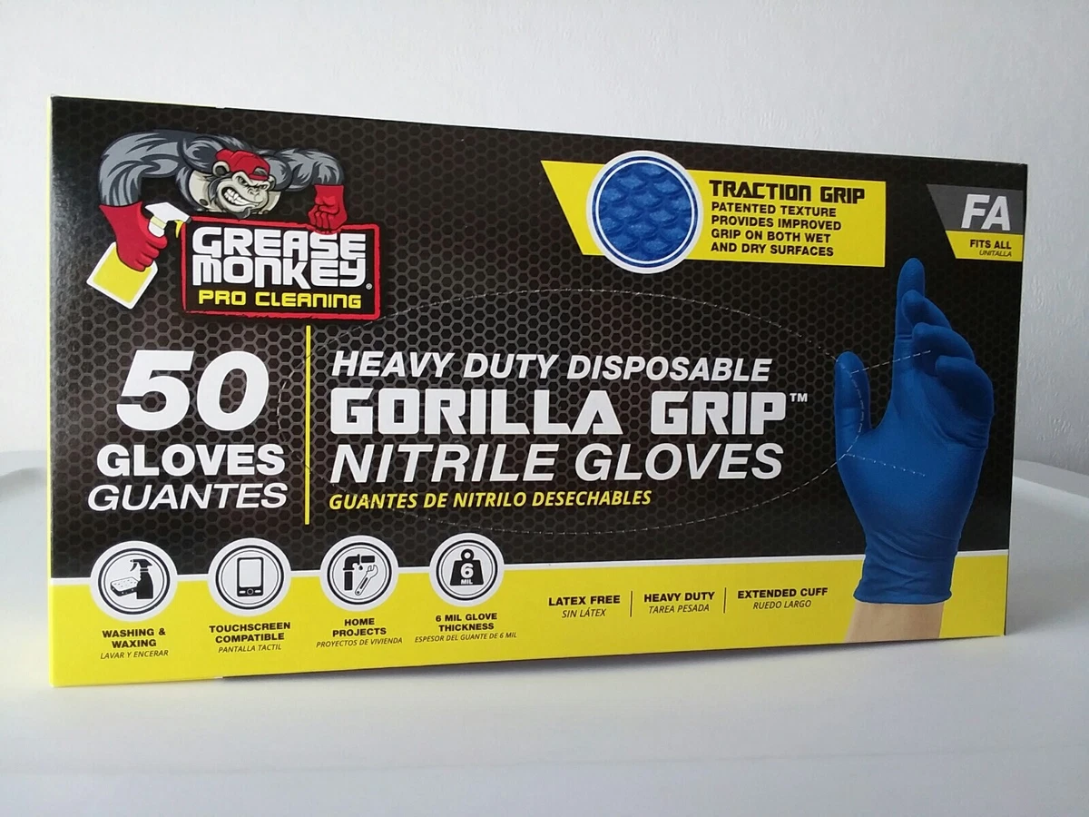 Grease Monkey Large Gorilla Grip Gloves