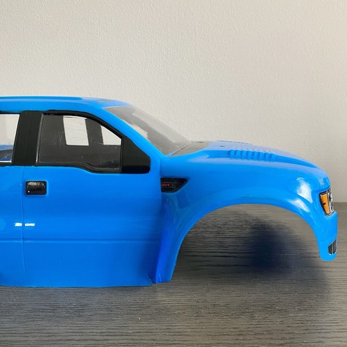 Traxxas 1/10 Ford F150 SVT Raptor Pickup Truck Blue Body Shell for Traxxas RC - Picture 12 of 15