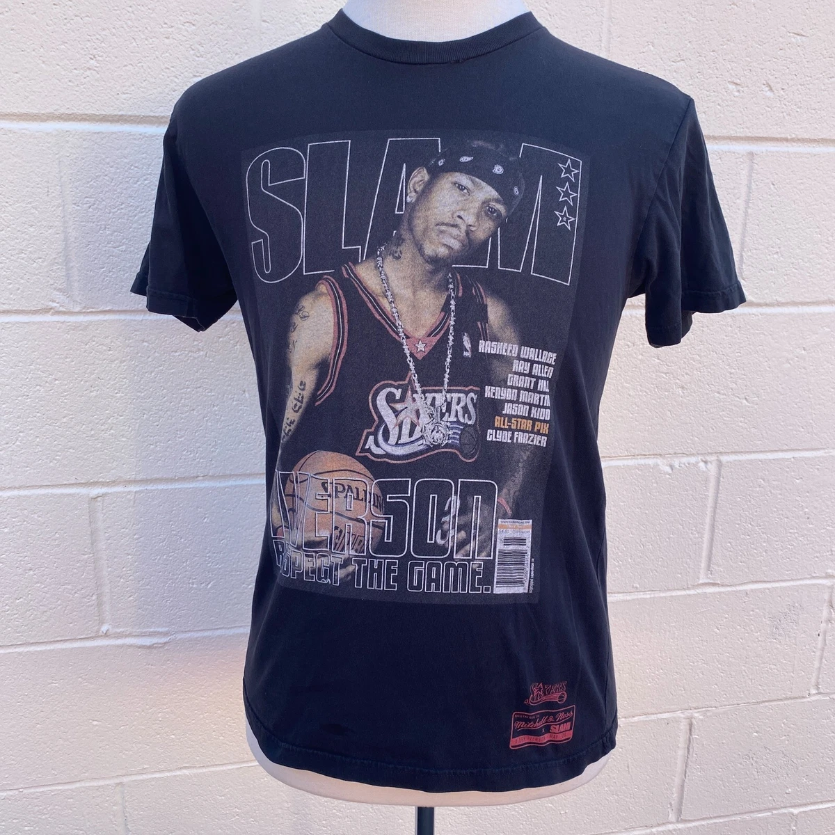 Allen iverson slam magazine t shirt 2025