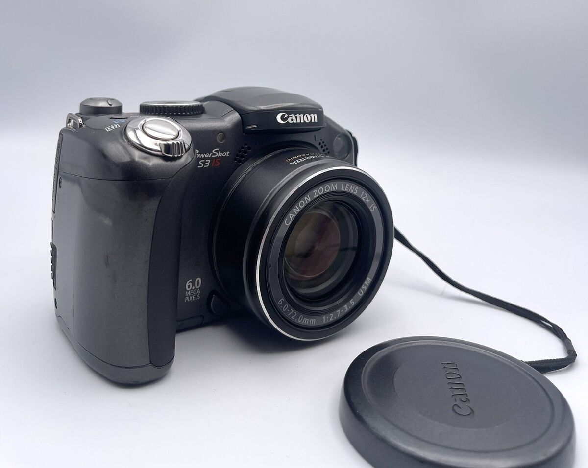 Canon PowerShot S3 IS 6.0MP 12xZoom Flip Screen Compact Canon PowerShot S3 IS 6.0MP 12xZoom Flip Screen Compact
