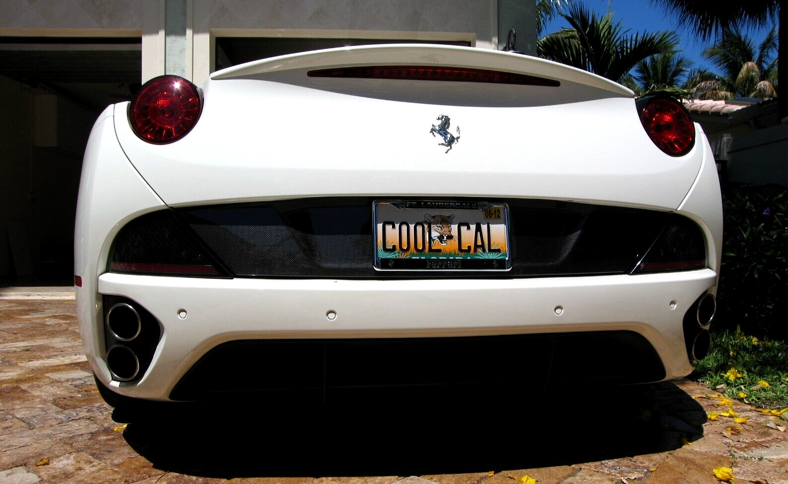 2008-13 Ferrari California Tesoro Flush Mount Trunk Lip Spoiler FRP Made in USA