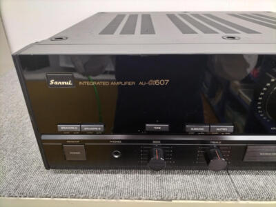 SANSUIAU-a607INTEGRATED AMPLIFIER スピーカー SANSUIAU-a607INTEGRATED AMPLIFIER スピーカー 1987 Sansui AU-a607
