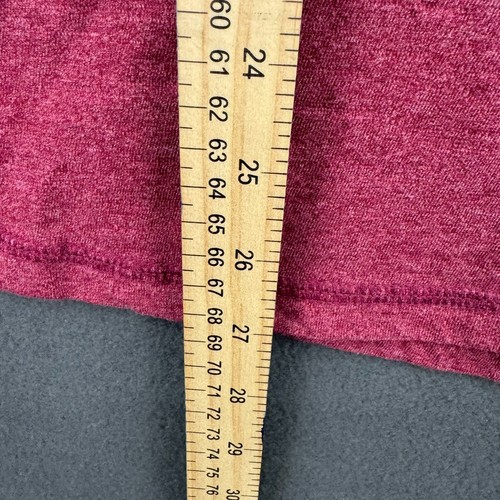 Camisa Pullover Suave Lucky Brand Para Hombre Grande Roja Manga Larga Cuello Redondo - Imagen 9 de 12