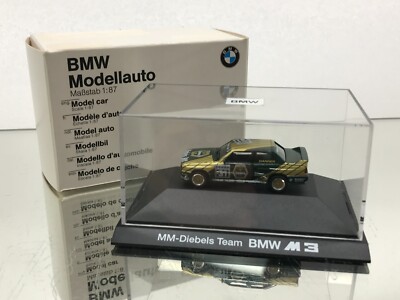 HERPA BMW E30 M3 DTM MM DIEBELS #31 DANNER -GREEN 1:87- GOOD IN BOX - 311