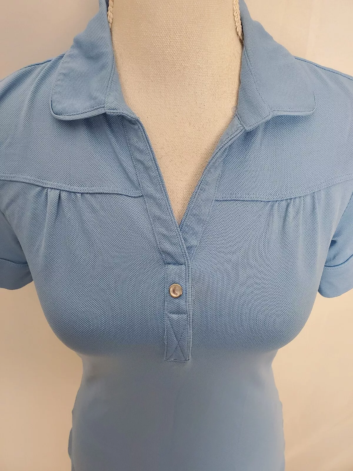 lole light short sleeve moisture wicking bacteria treated shirt