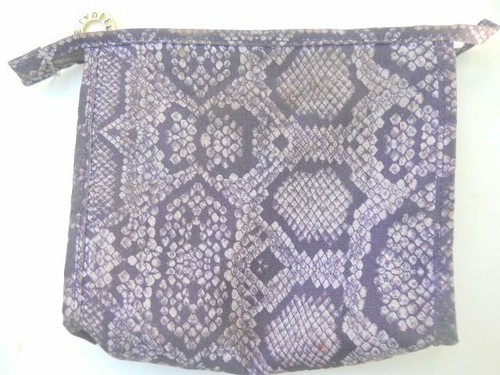 Vintage Estee Lauder Small Gray/Black Carry bag Handbag Purse 100% Polyester Sho - Picture 2 of 5