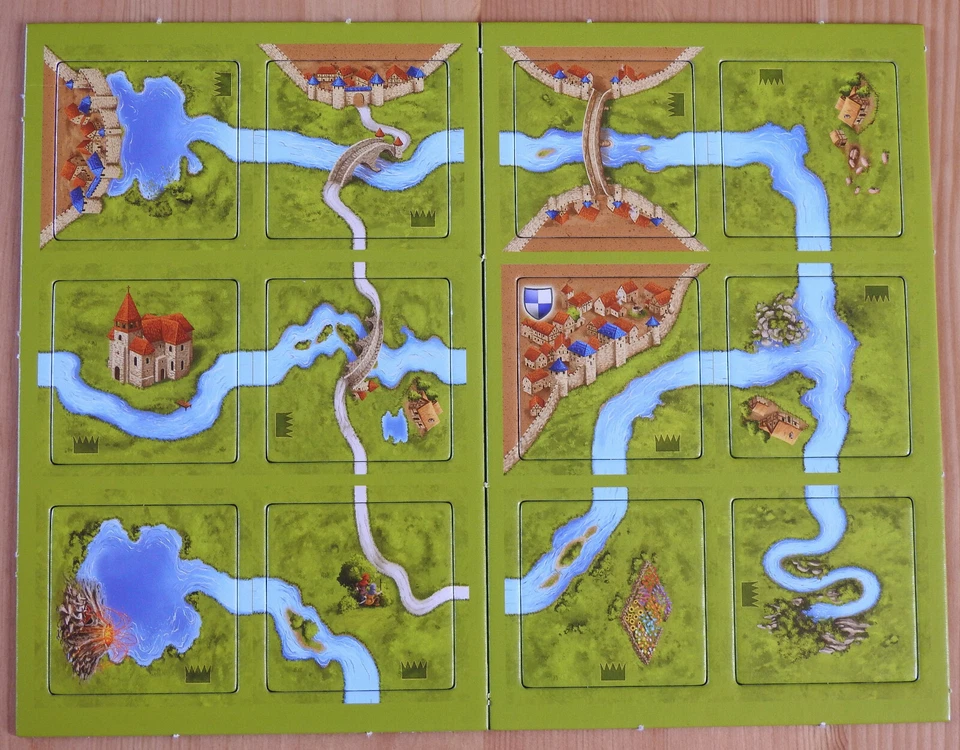 Carcassonne – River II | River 2 | Mini Expansion | New | English Rules