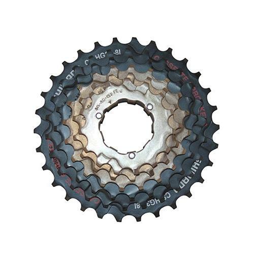Cassette 8v Acera HG30 11-30 Shimano contre les sauts de vitesse sur vélo urbain
