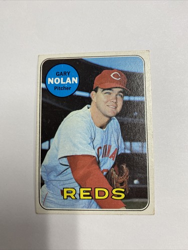 1969 Topps Baseball Gary Nolan Cincinnati Reds Card #581