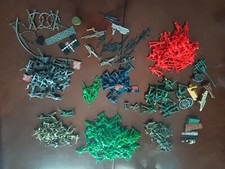 Lot Of 141 Army Man Guns Accessories  Parts Plastic Toys