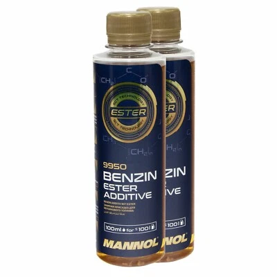 Aditivo Gasolina Ester Limpia Protege Previene Desgaste MANNOL MN9950 2x250ml - Imagen 1 de 3