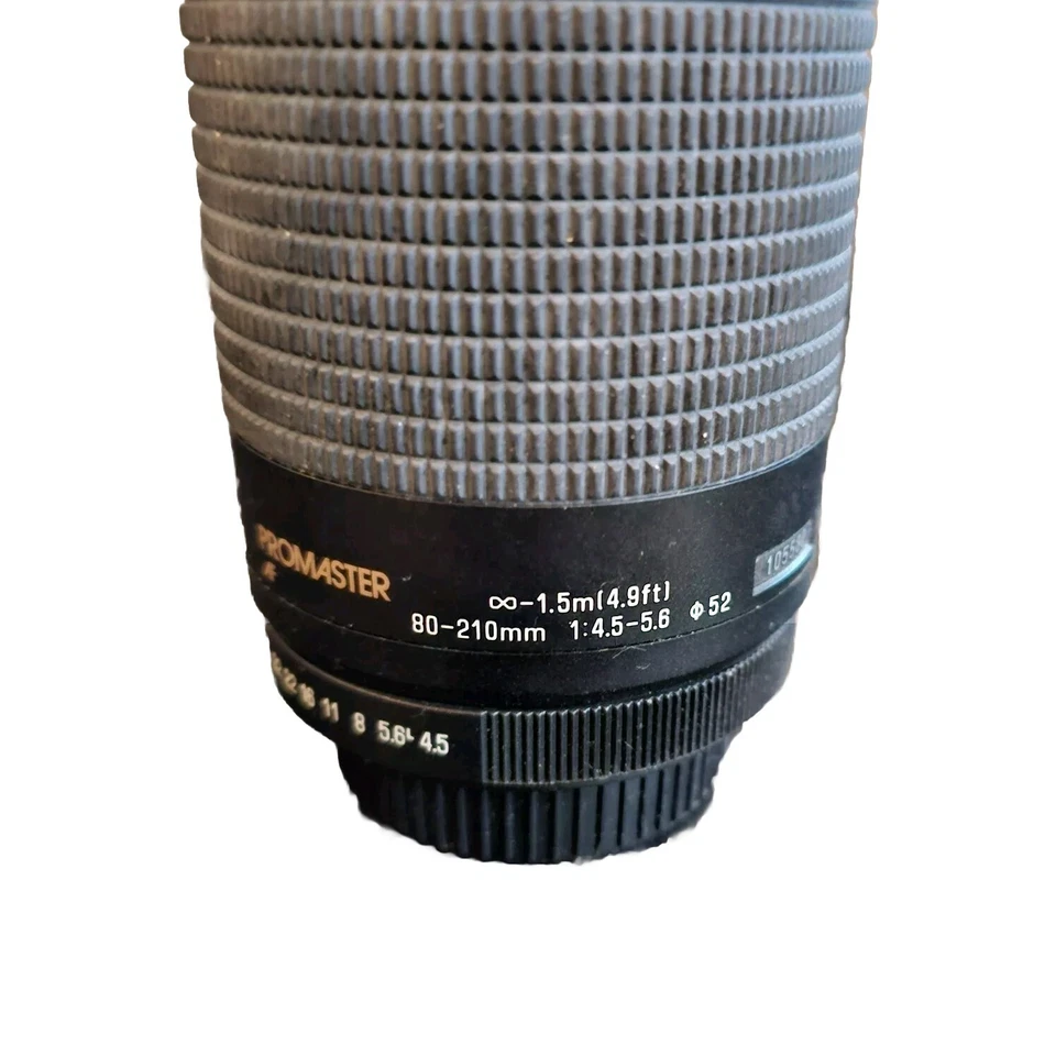 Promaster AF 80-210mm f4.5-5.6 Lens for Canon EF With End Caps - Image 2 of 4
