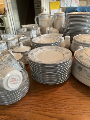 Noritake Blue hill Fine Bone China Dinner Set 2482 (72 Piece Set) UK