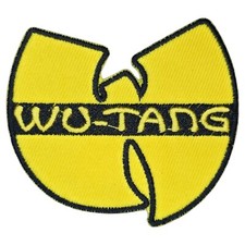 WU-TANG CLAN LOGO HIP HOP GROUP BAND MUSIC IRON ON MORALE PATCH