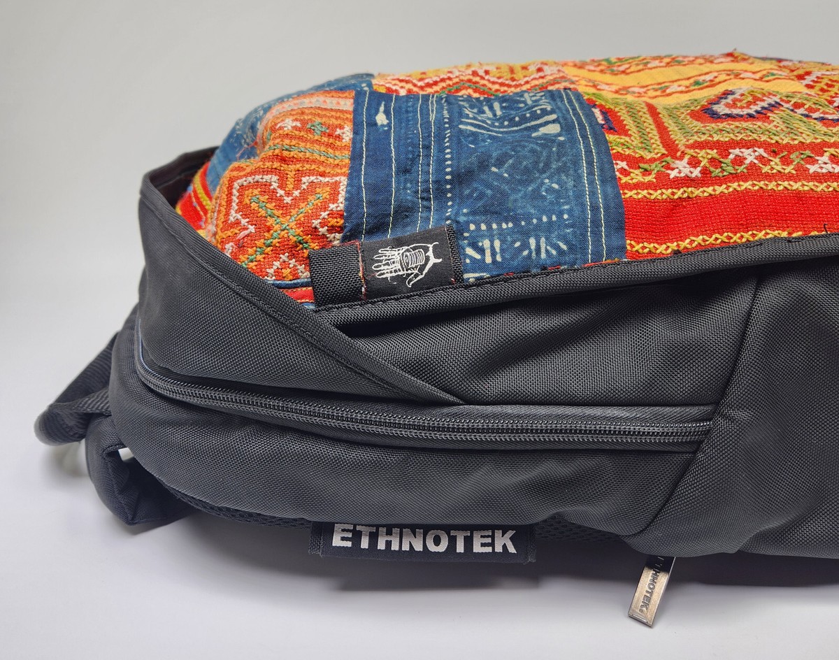 Ethnotek Classic Wayu Backpack Travel Vegan Artisan Ethically Made