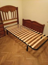 somier de lamas con patas 90x200