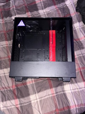 NZXT H510 Compact Mid-Tower Case - Black/Red