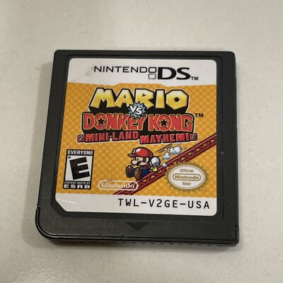 Mario Vs. Donkey Kong: Mini-Land Mayhem! Nintendo DS Cartridge Only