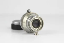 Soviet lens INDUSTAR - 22 Red P  (3.5/50mm) Mount M39 For camera Zorky