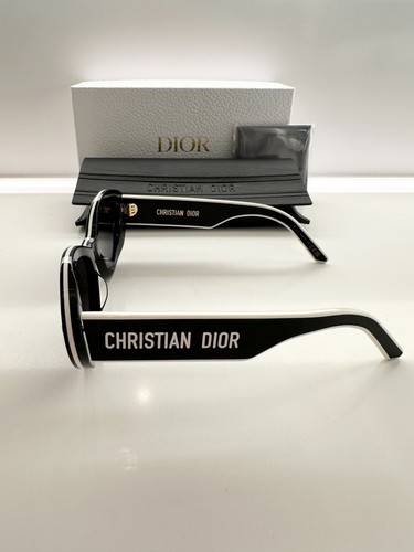 CHRISTIAN DIOR Dior Pacific S1U Butterfly Sunglasses, 55mm Black and White - Picture 6 of 13