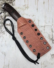 KYDEX SHEATH  with T-CLIP for BUCK 863BRS SELKIRK, HAND MADE, BUKYD386