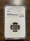 1959-P Roosevelt Dime Proof — photo from another recent sale