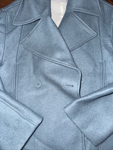 ZARA MEN Rare Sold Out Bloggers Double Coat 9621/304 MEDIUM M $350 image 3