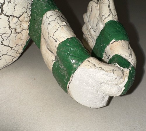 The Original Christmas Collection Paper Pulp Stocking Holder SNOWMAN Homespun - Picture 14 of 15