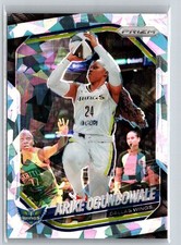 2025 Panini Prizm WNBA #73 Arike Ogunbowale Ice Prizms S.10