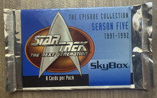 1992 STAR TREK VINTAGE SEALED TRADING CARD PACK INAUGURAL EDITION 91-92 SKYBOX