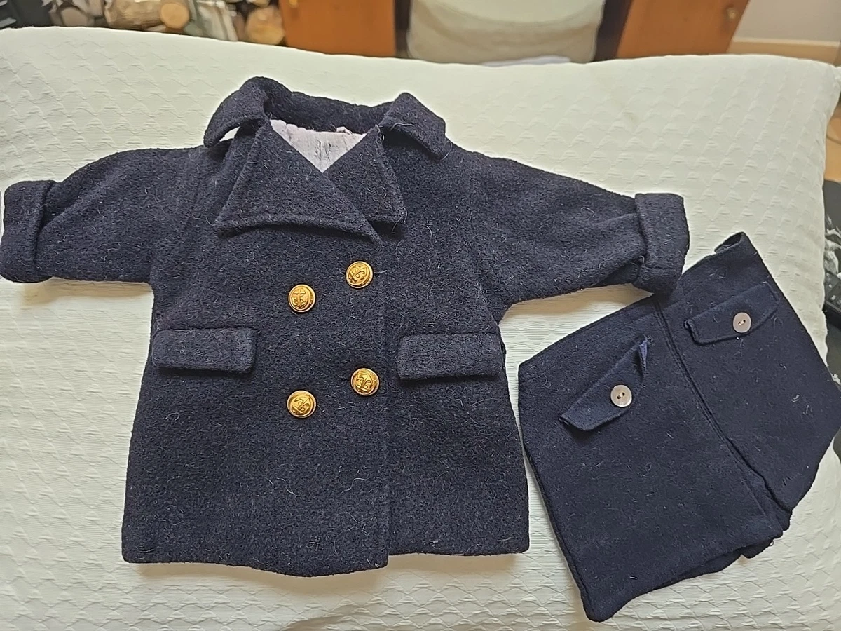 RARE ! JOLI ensemble marin poupée ancienne EUR 69,00 - FR