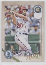 2018 Topps Gypsy Queen Missing Nameplate Daniel Murphy #242 4l8