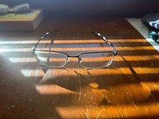 Oakley Clubface OX3102-0354 Pewter Half Rim Eyeglasses Frames 54-17 143 AWESOME 