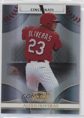2008 Donruss Threads Gold Century Proof 28/50 Alex Oliveras Alexis #77 fs9