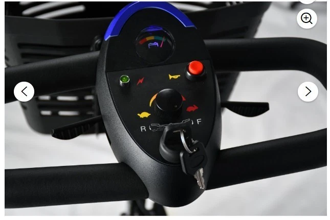 Merits Health Roadster 3 Mobility 滑板车 3 轮 S731 - 红色或蓝色可用 — 第 4/4 张图片