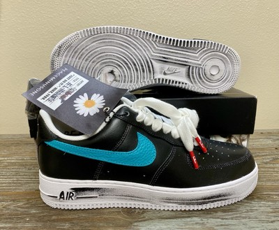 blue NIKE パラノイズ.G-DRAGON.エアフォースワン 美品 G Dragon x Nike Air Force 1 Peaceminusone Para Noise 3.0 AQ3692