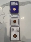 Lot (3) Pennies. 1939-S in 65, 1959 Proof 67, 1964 Proof 67