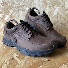 Clarks Active Air Ranger Raid Brown Leather Casual Shoes - Mens UK 7.5 G