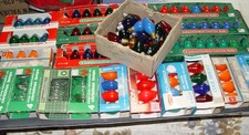 VTG Lot of Over 100 Bulbs C-7 1/2 Christmas Light Bulbs Replacements Multi Color