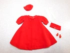 Barbie:  VINTAGE Complete RED FLARE Outfit!