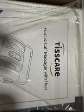 TISSCARE Shiatsu Foot Massager With Heat, Foot Massager For Neuropathy. Gray 212