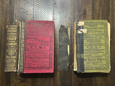 1900 & 1902 Salt Lake City Directory - great ads - need some conserving