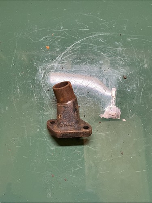 #ad #ad VINTAGE VILLIERS CARBURETTOR INLET MANIFOLD OFFSET ADAPTOR D7442 GBP 14.95