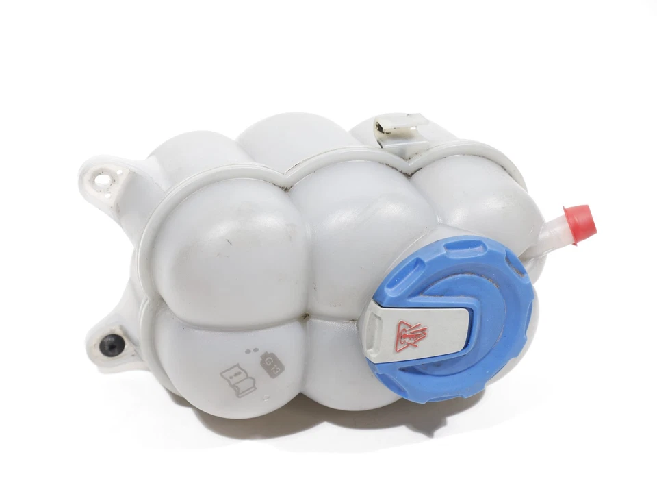 Audi Q7 2017-2023 expansión de desbordamiento de radiador tanque de depósito de refrigerante OEM Foto 3 de 4