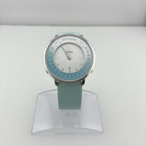 SEIKO Metronome PA50-00C0 Light Blue Quartz Watch - Picture 3 of 16