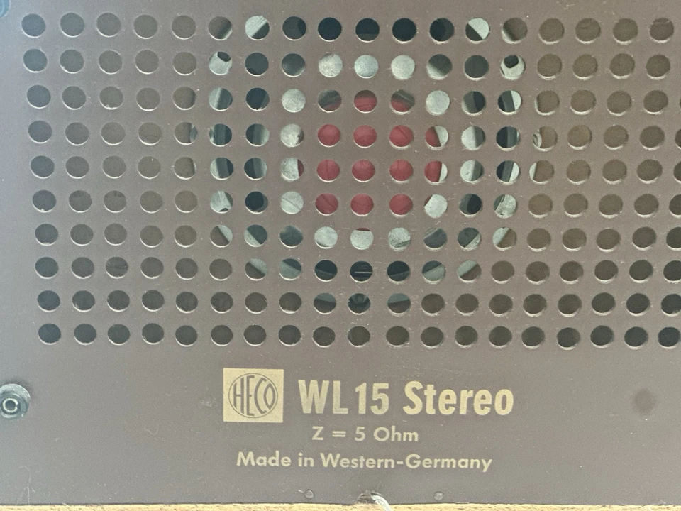 Altavoz Heco estéreo vintage Foto 2 de 4