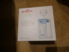Spectra Simple Store Milk Bags 200mL Starter Kit With Connnector   10ct