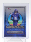 JUSTIN JEFFERSON 2025 TOPPS FINEST LANDMARK METAL SERIES #LMS-16 Q5692