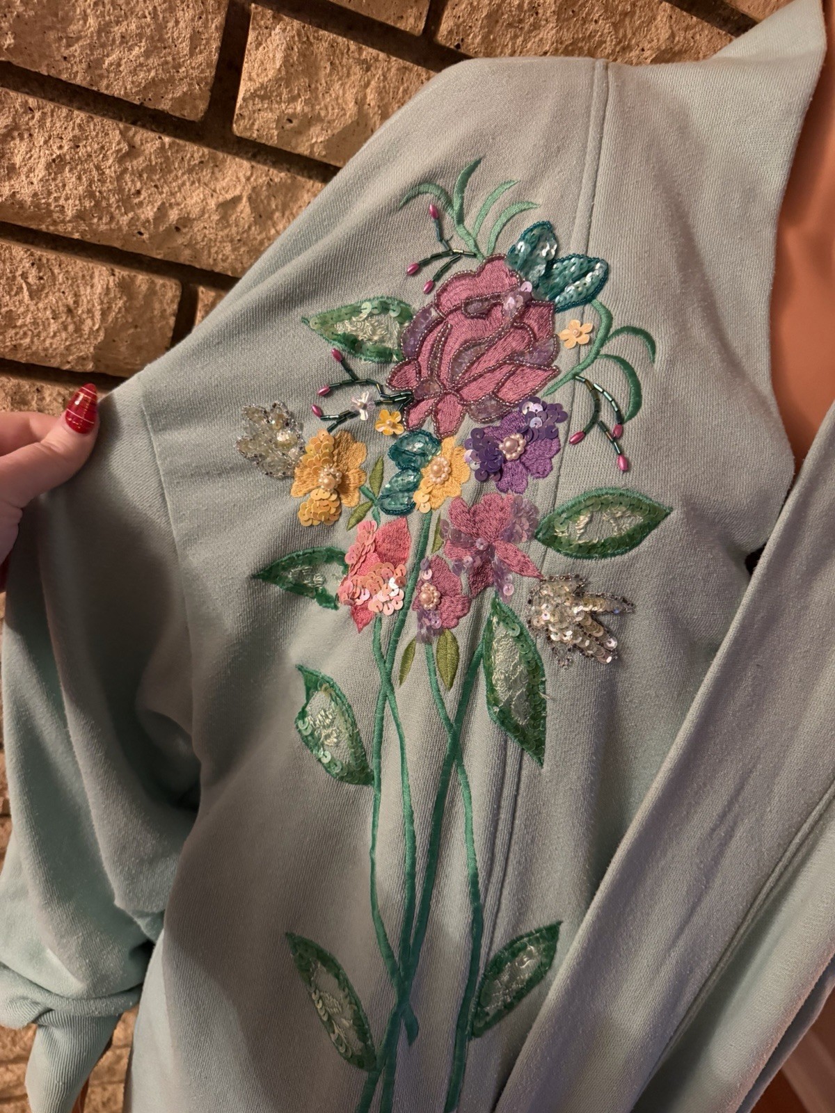 Shell Kepler Easter Flower 🌼 Duster Lacy Afterno… - image 4