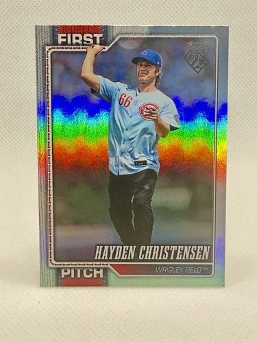 HAYDEN CHRISTENSEN 2026 Topps Series 2 1ST PITCH Insert Cubs #FP-15